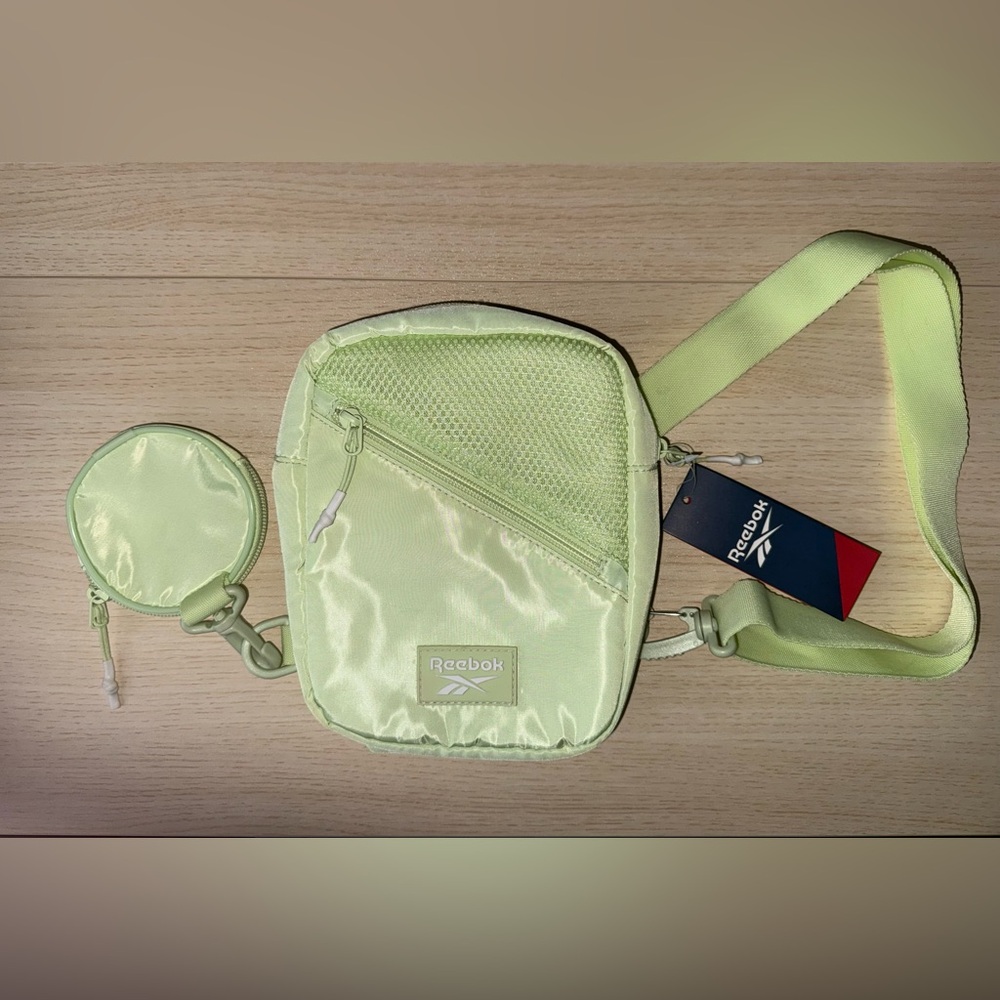 Reebok Ariana Crossbody Bag in Mint Green